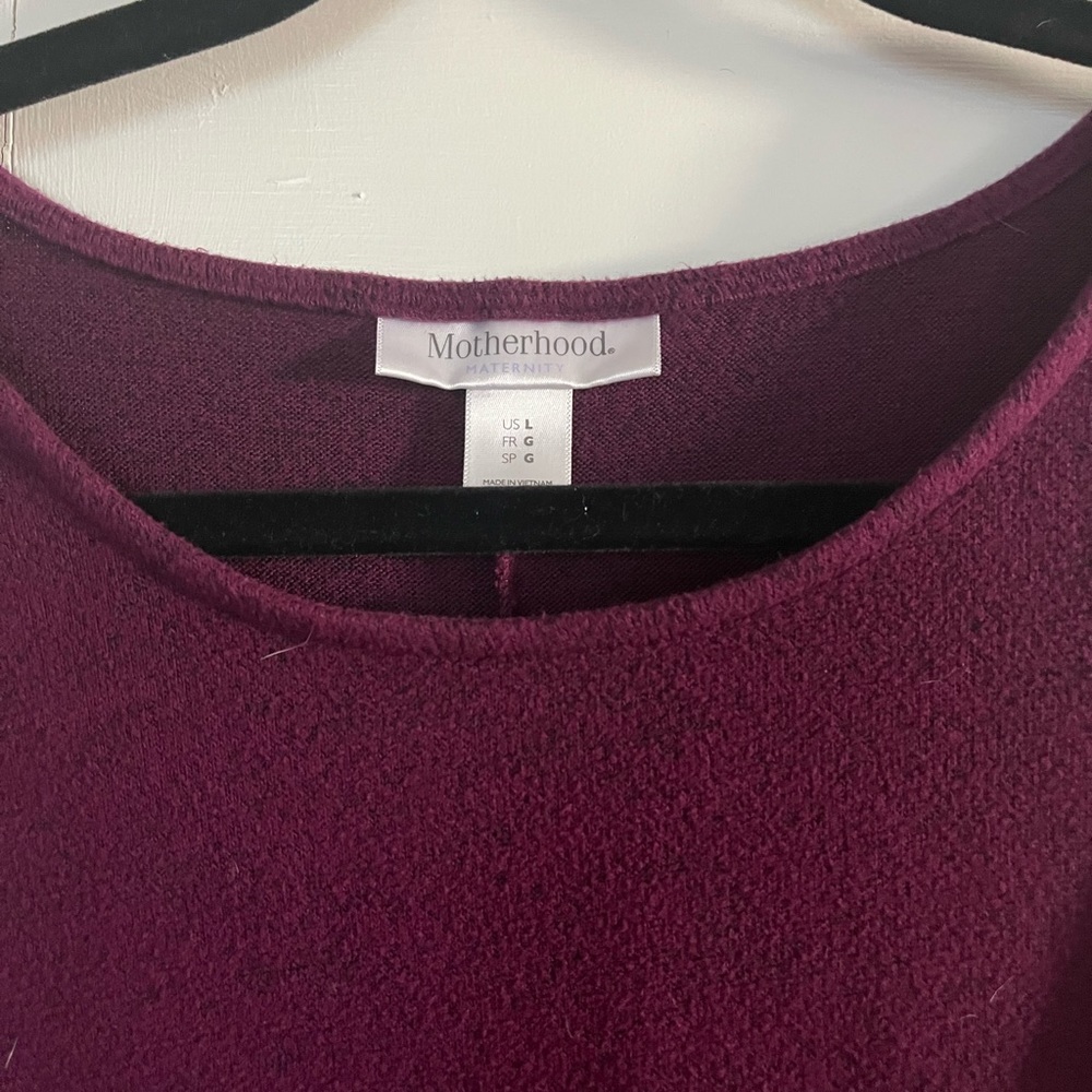 Motherhood maternity cold shoulder top